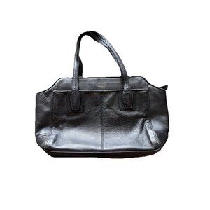 Coach Taylor Bette Mini Tote Black Leather Cross Body Bag Classic No Strap